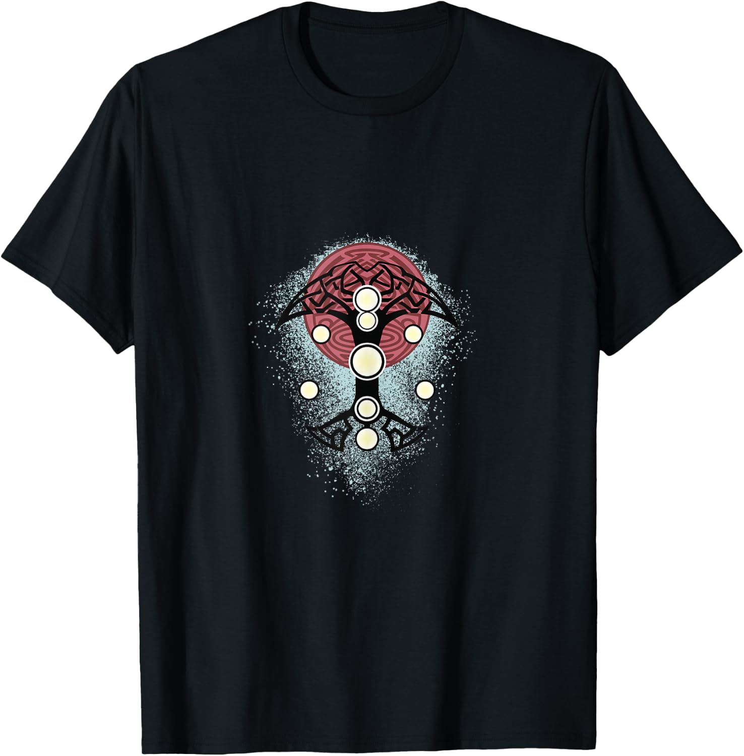 Marvel Thor: Love and Thunder Blue Splatter Icon T-Shirt - T-Shirt | Black