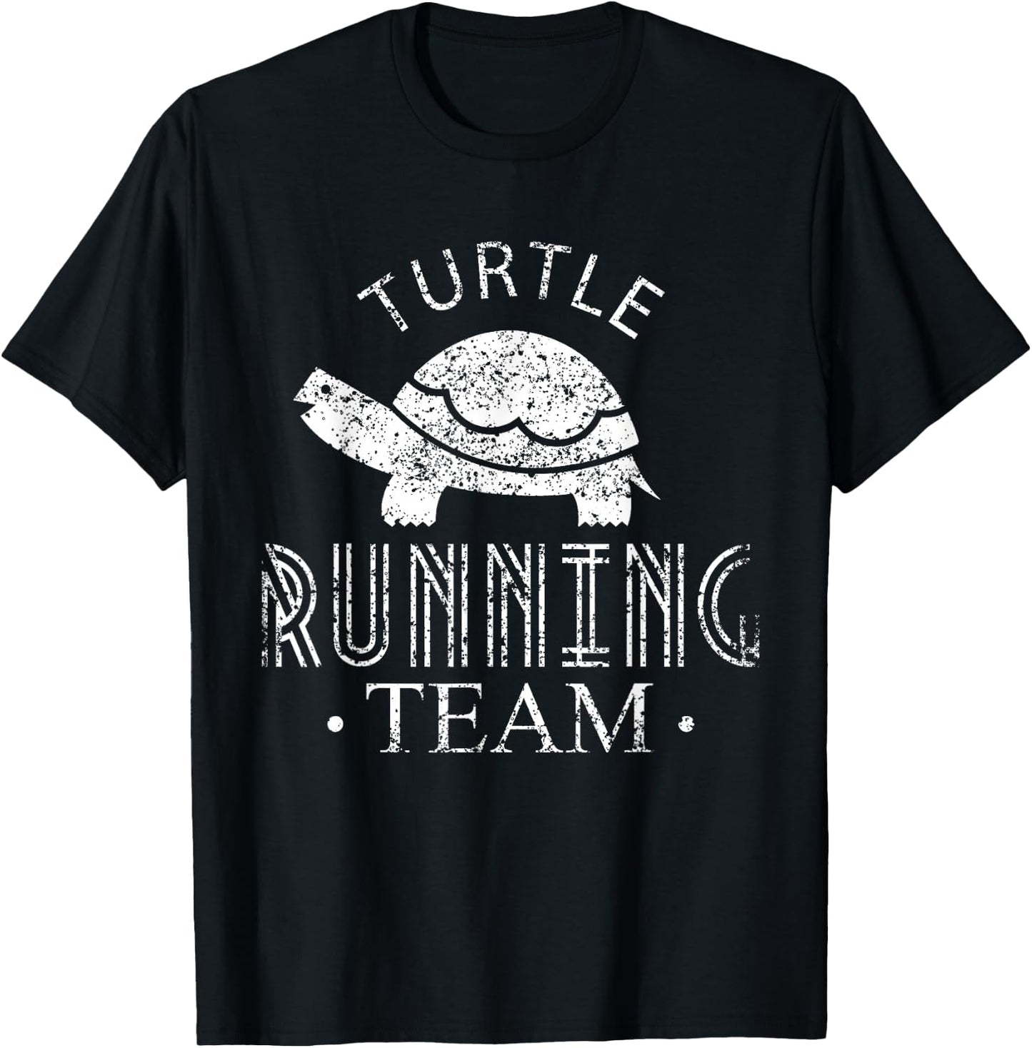 Turtle Running Team Jogging Jogger Run Runner T-Shirt - T-Shirt | Black