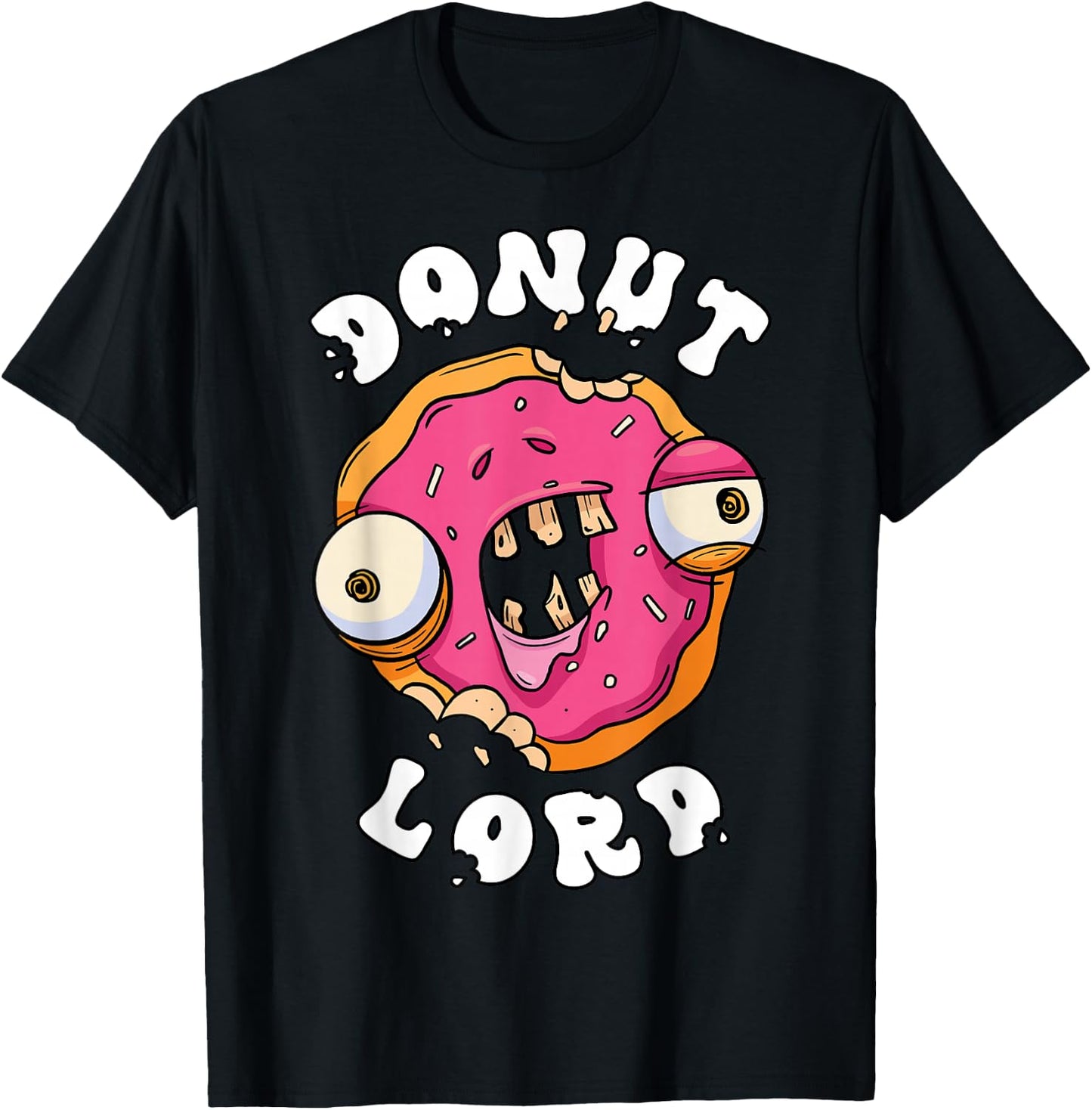 Donut Lord T-Shirt - T-Shirt | Black