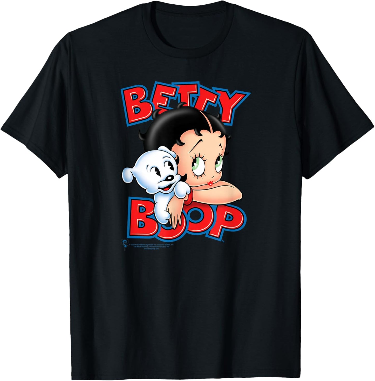 Betty Boop Forever Friends T-Shirt - T-Shirt | Black