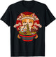 Kawaii Anime Cat Eating Ramen Japanese Noodles Funny Anime T-Shirt - T-Shirt | Black