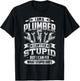 Funny Plumber Men T-Shirt - T-Shirt | Black