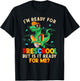 I'm Ready For Preschool But Is It Ready For Me Dinosaur Boys T-Shirt - T-Shirt | Black