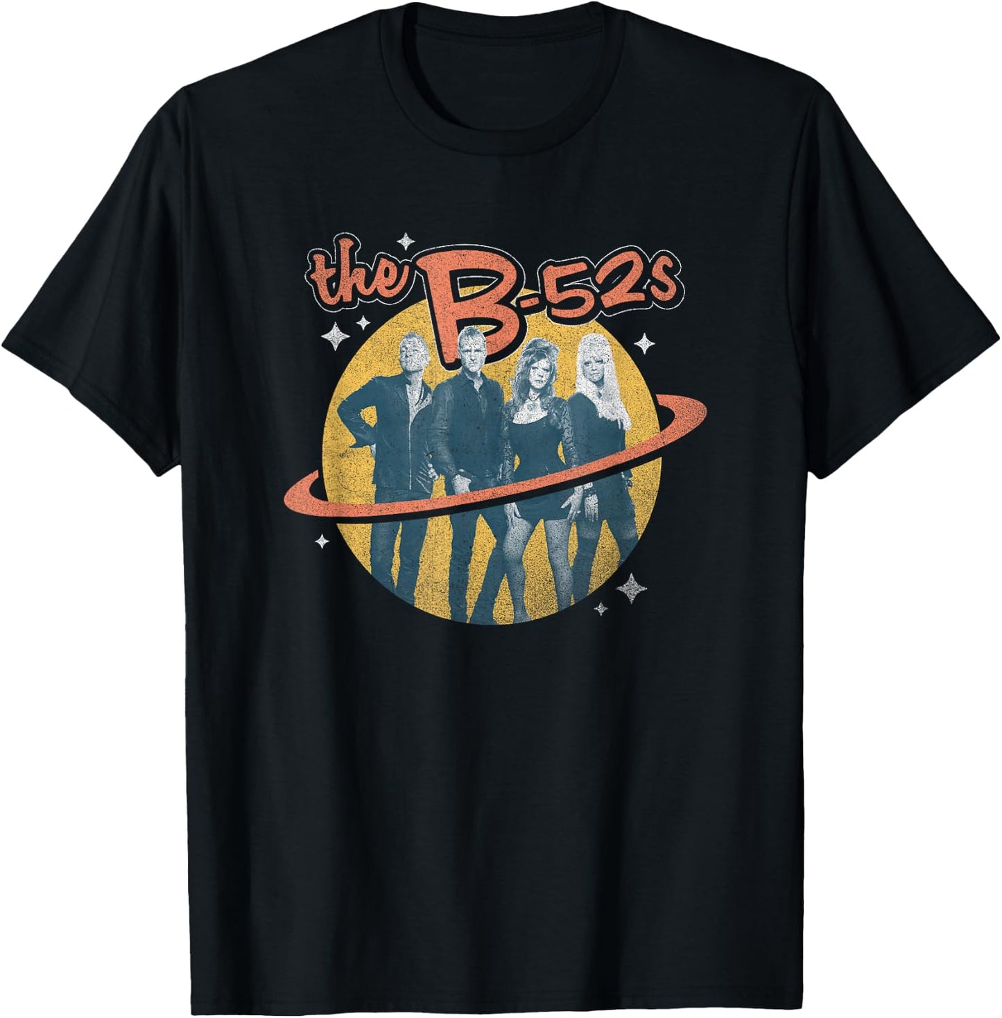 The B-52s - Band Photo T-Shirt - T-Shirt | Black