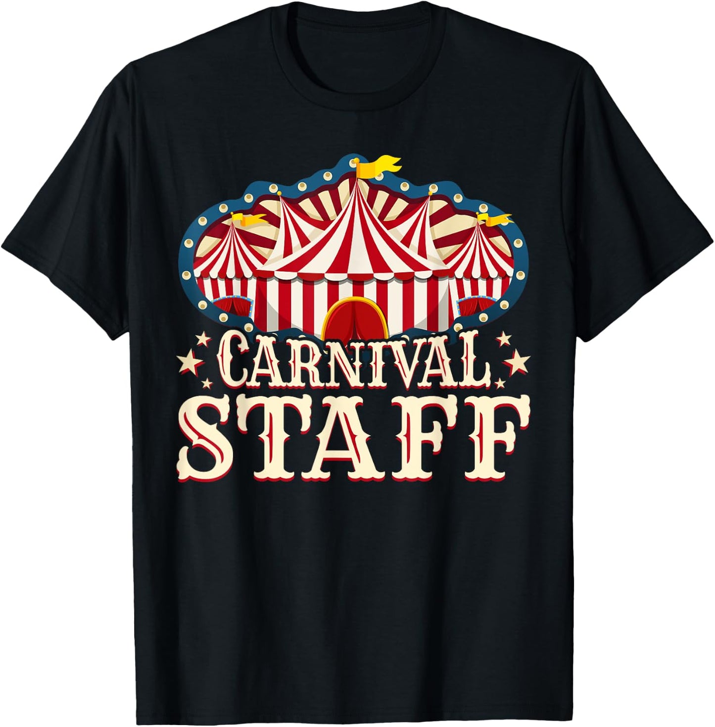 Carnival Staff T-Shirt - T-Shirt | Black