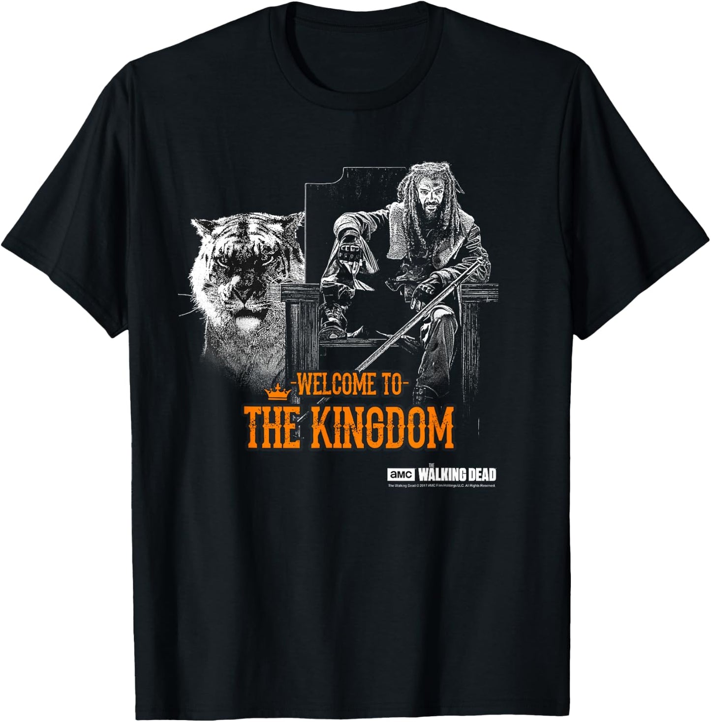 The Walking Dead Welcome to the Kingdom T-Shirt - T-Shirt | Black