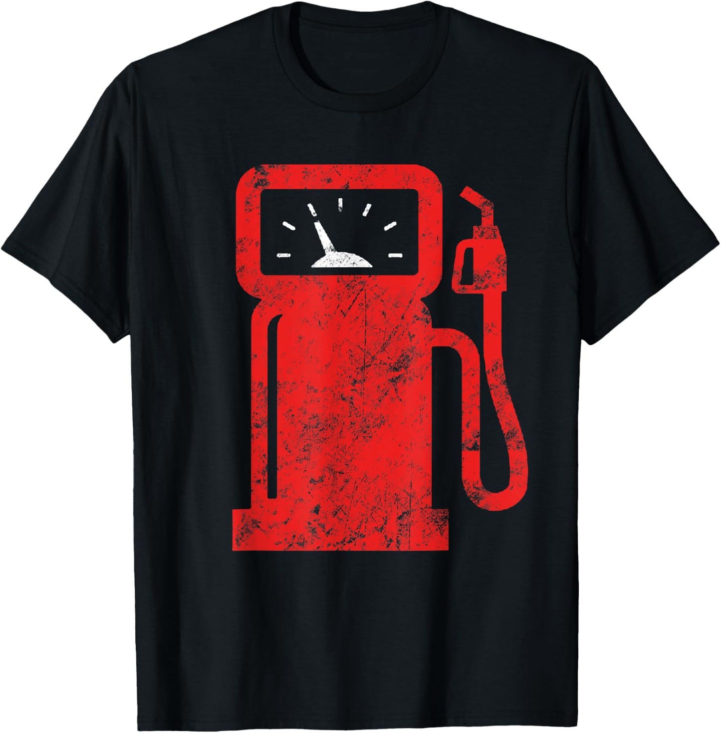 Gas Station Funny Gift T-Shirt - T-Shirt | Black