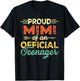 Proud Mimi 13th Birthday Official Teenager 13 Years Old T-Shirt - T-Shirt | Black