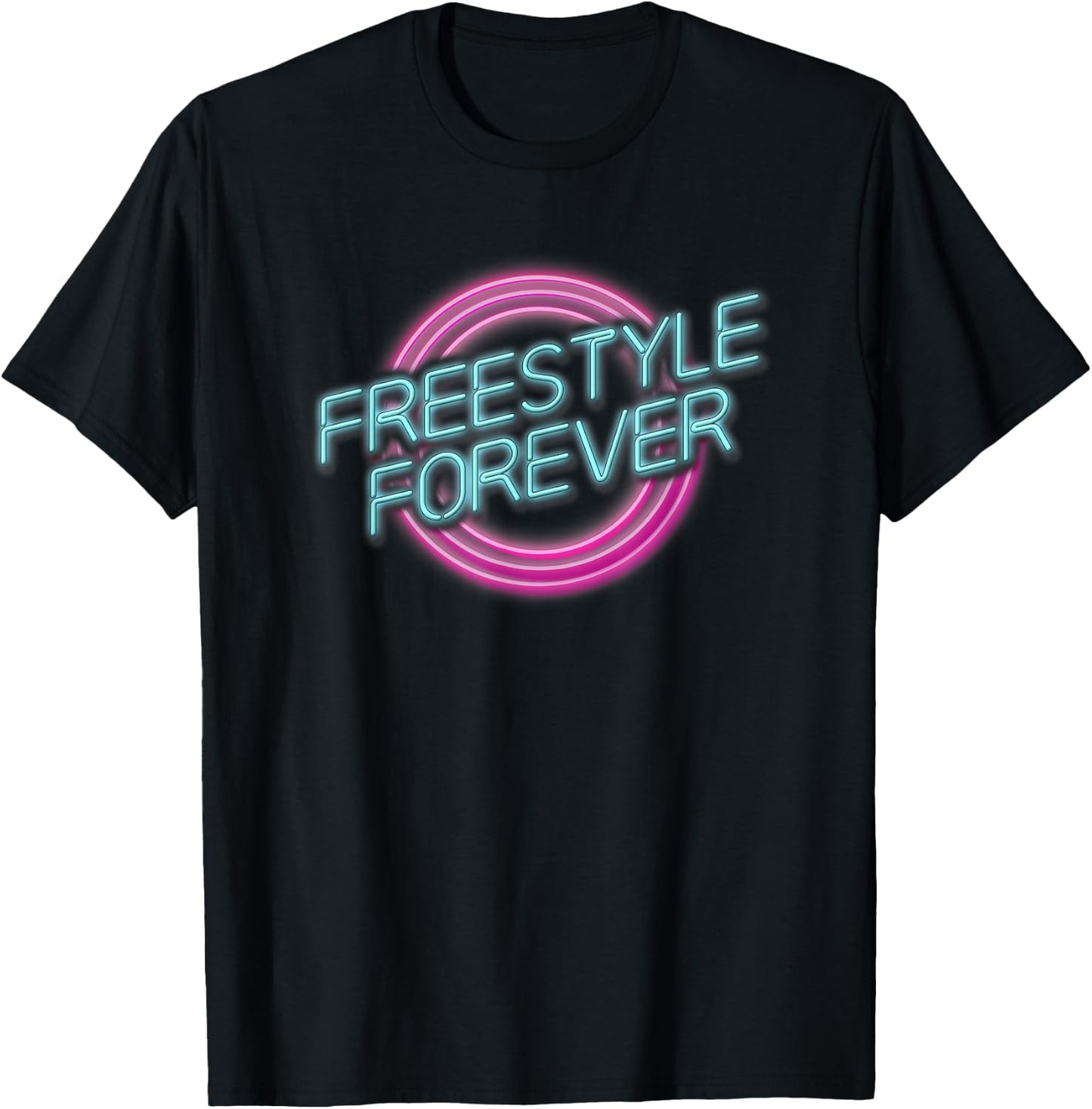 Freestyle Forever Concert Great 80s Music T-Shirt - T-Shirt | Black