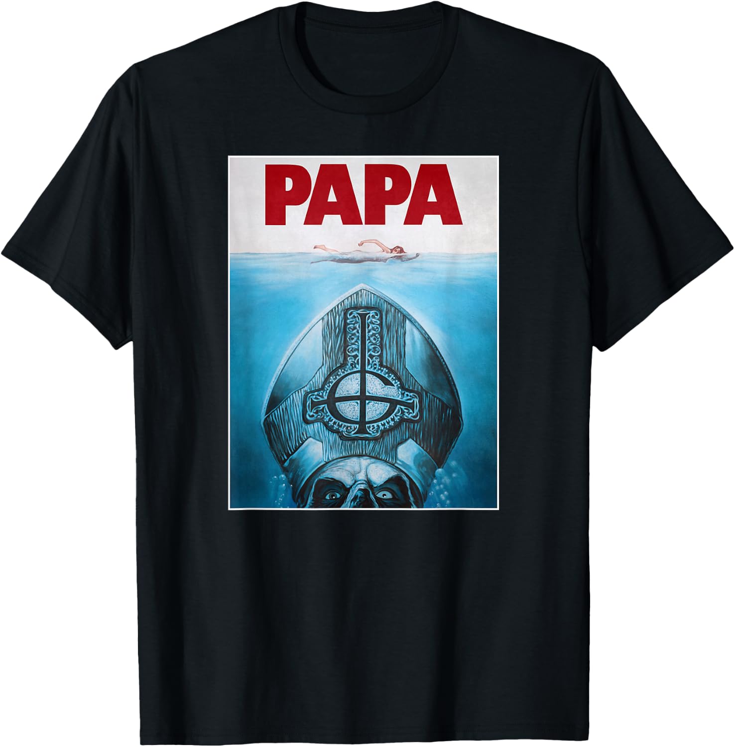 Ghost - Dad Poster T-Shirt - T-Shirt | Black