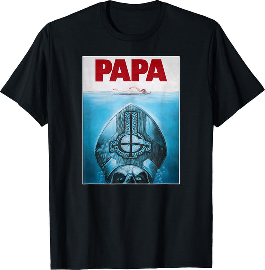 Ghost - Dad Poster T-Shirt - T-Shirt | Black