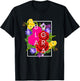 Flowers of Bulgaria Word Art - Bulgarian Pride T-Shirt - T-Shirt | Black
