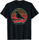 Mourning Dove Retro Vintage 80s Style Birding Gift T-Shirt - T-Shirt | Black