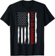 Let's Go Brandon American Flag Funny Trendy Meme Sarcastic T-Shirt - T-Shirt | Black