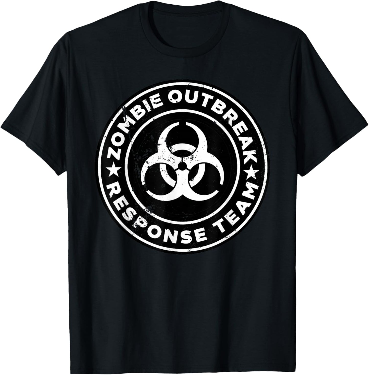 Zombie Outbreak Response Team funny Zombie Apocalypse T-Shirt - T-Shirt | Black
