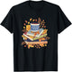 Book & Autumn Fall Lover Bookworm Hello Fall Bookish Reading T-Shirt - T-Shirt | Black