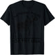 National Parks Moose Hiking Travel Camping Outdoors USA T-Shirt - T-Shirt | Black