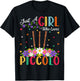 Piccolo Music Lover Just A Girl Who Loves Piccolo T-Shirt - T-Shirt | Black