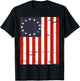 Betsy Ross Flag T-Shirt - T-Shirt | Black