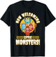Now Welcoming Little Monsters Halloween Costume For Adults T-Shirt - T-Shirt | Black