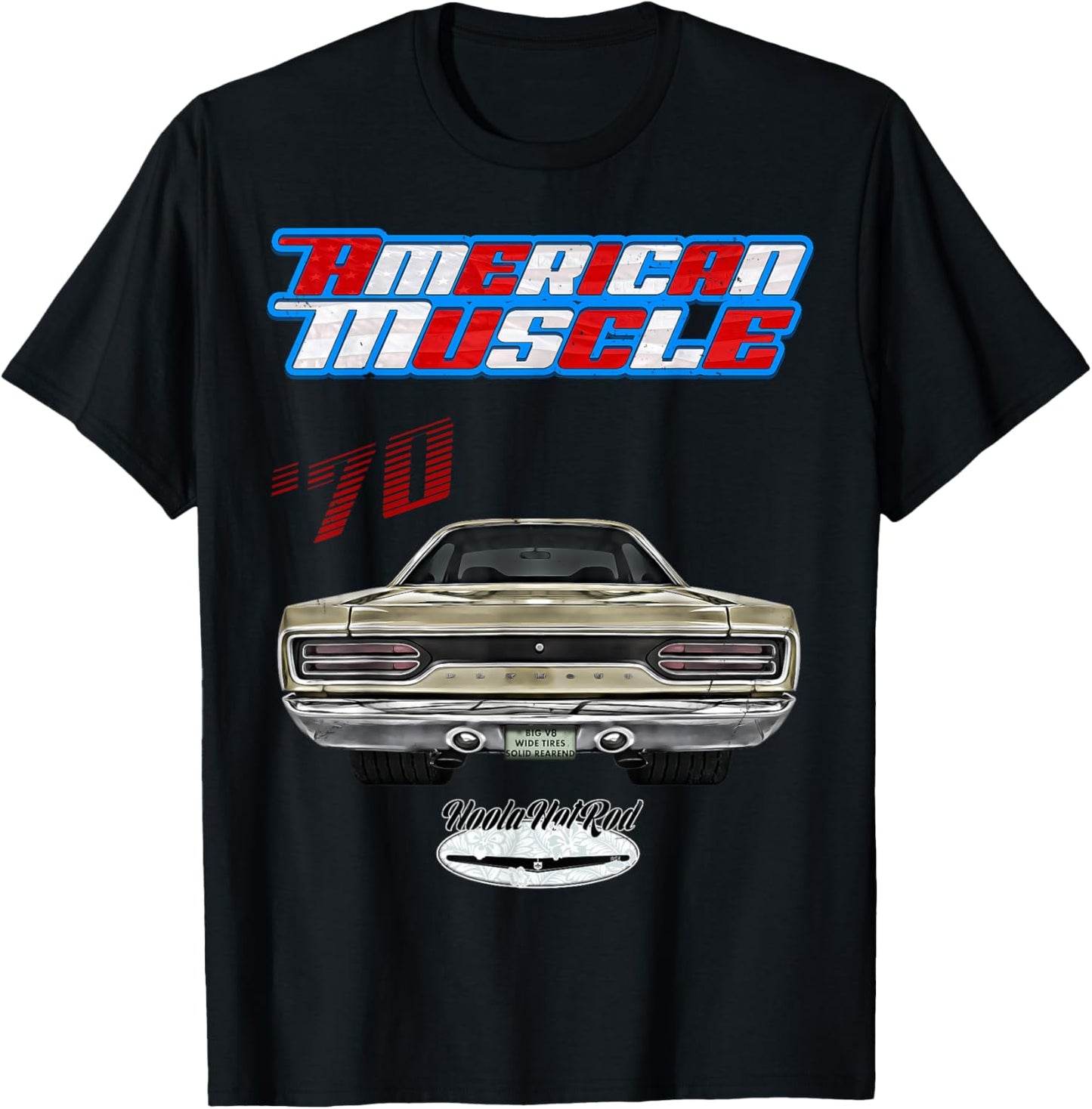 1970,GTX,Belvedere,Satellite,Hot Rod,Muscle Car,Drag Racing T-Shirt - T-Shirt | Black