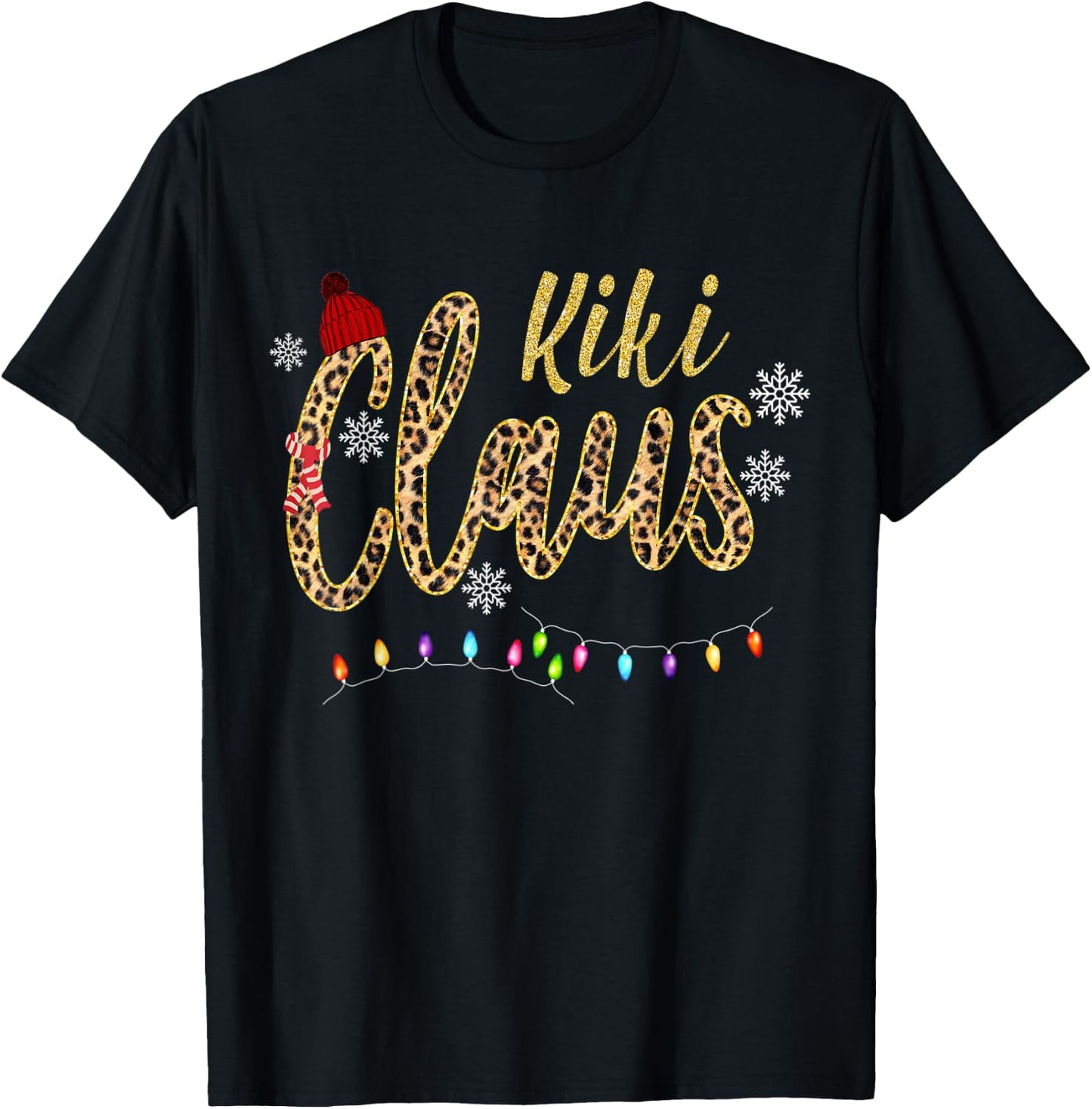 Kiki Claus - Christmas gift T-Shirt - T-Shirt | Black