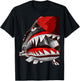 American WW2 Planes P-40 Warhawk T-Shirt - T-Shirt | Black