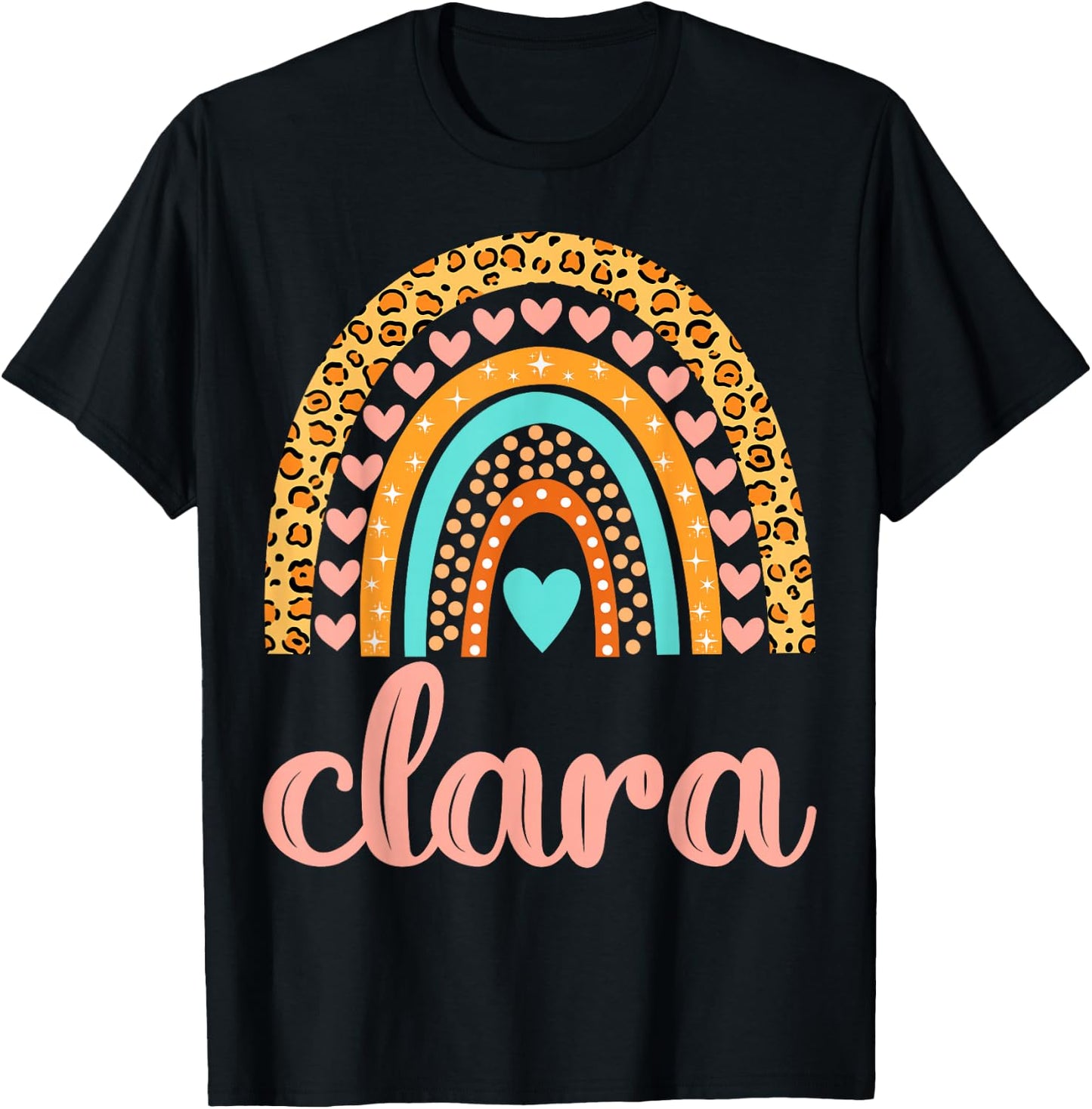 Clara Clara Name Birthday Shirt Gift T-Shirt - T-Shirt | Black