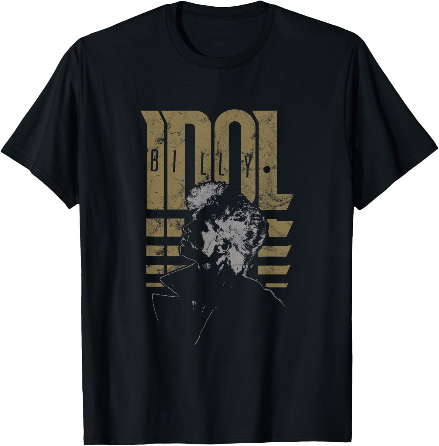 Billy Idol - Profile T-Shirt - T-Shirt | Black
