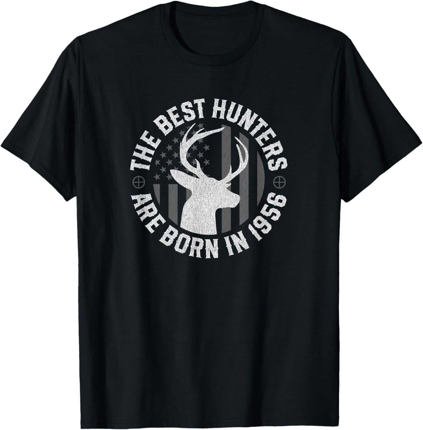 70 Year Old Deer Hunter Hunting 1956 70th Birthday T-Shirt - T-Shirt | Black