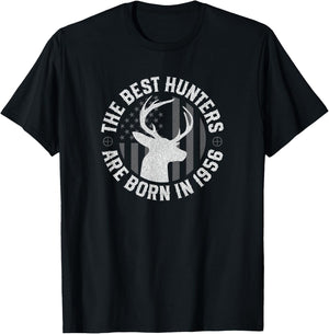 70 Year Old Deer Hunter Hunting 1956 70th Birthday T-Shirt - T-Shirt | Black