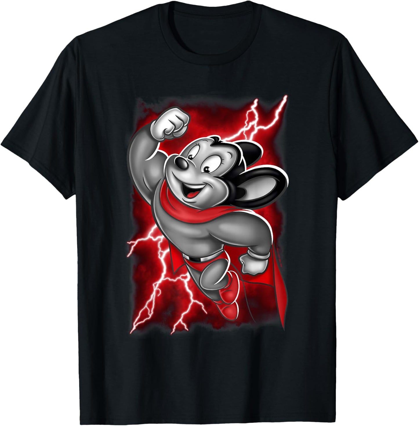 Mighty Mouse Mighty Storm T-Shirt - T-Shirt | Black