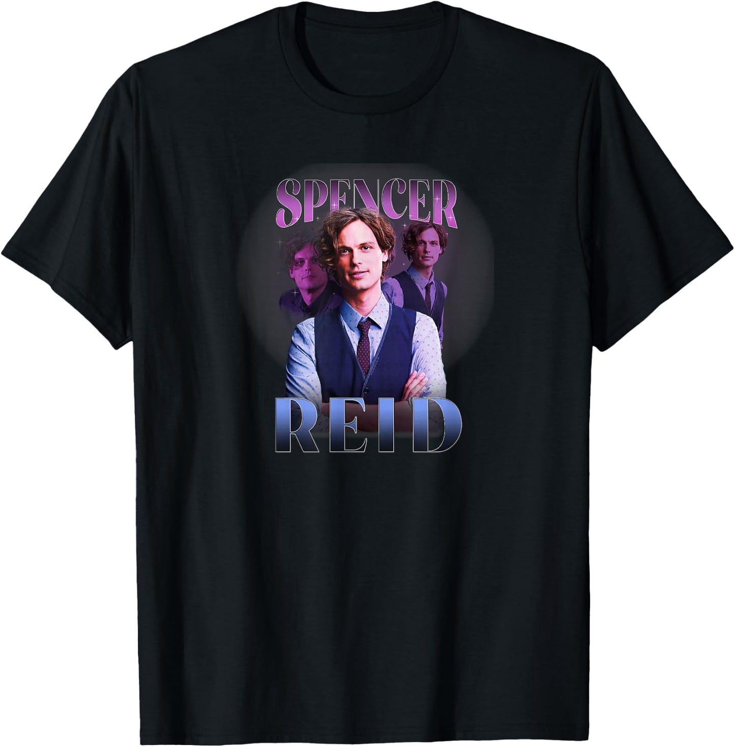 Criminal Minds Spencer Reid Heart Throb T-Shirt - T-Shirt | Black