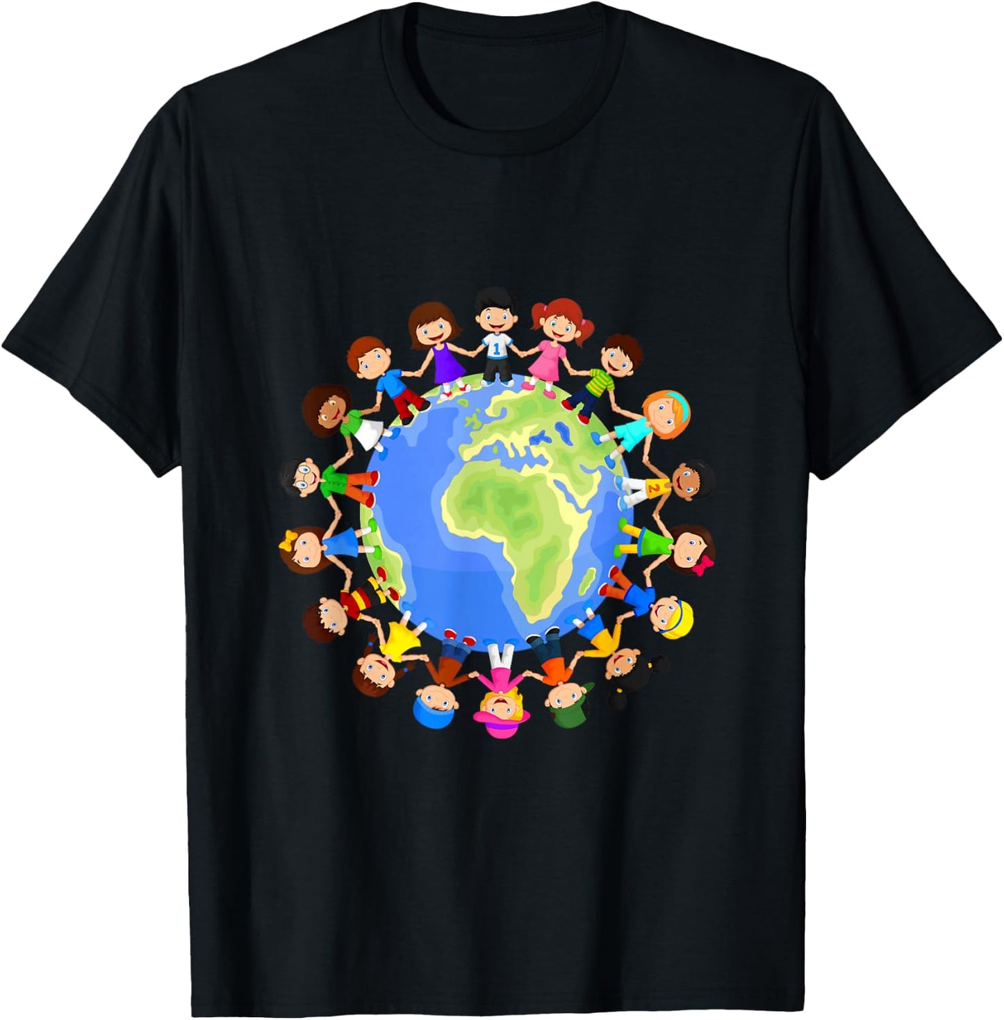 Earth Day Costume Kids Earth Day 2022 Men Youth Boys Girls T-Shirt - T-Shirt | Black