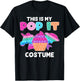 This is my Pop it Costume Funny Pop Fidget Toys Unicorn T-Shirt - T-Shirt | Black