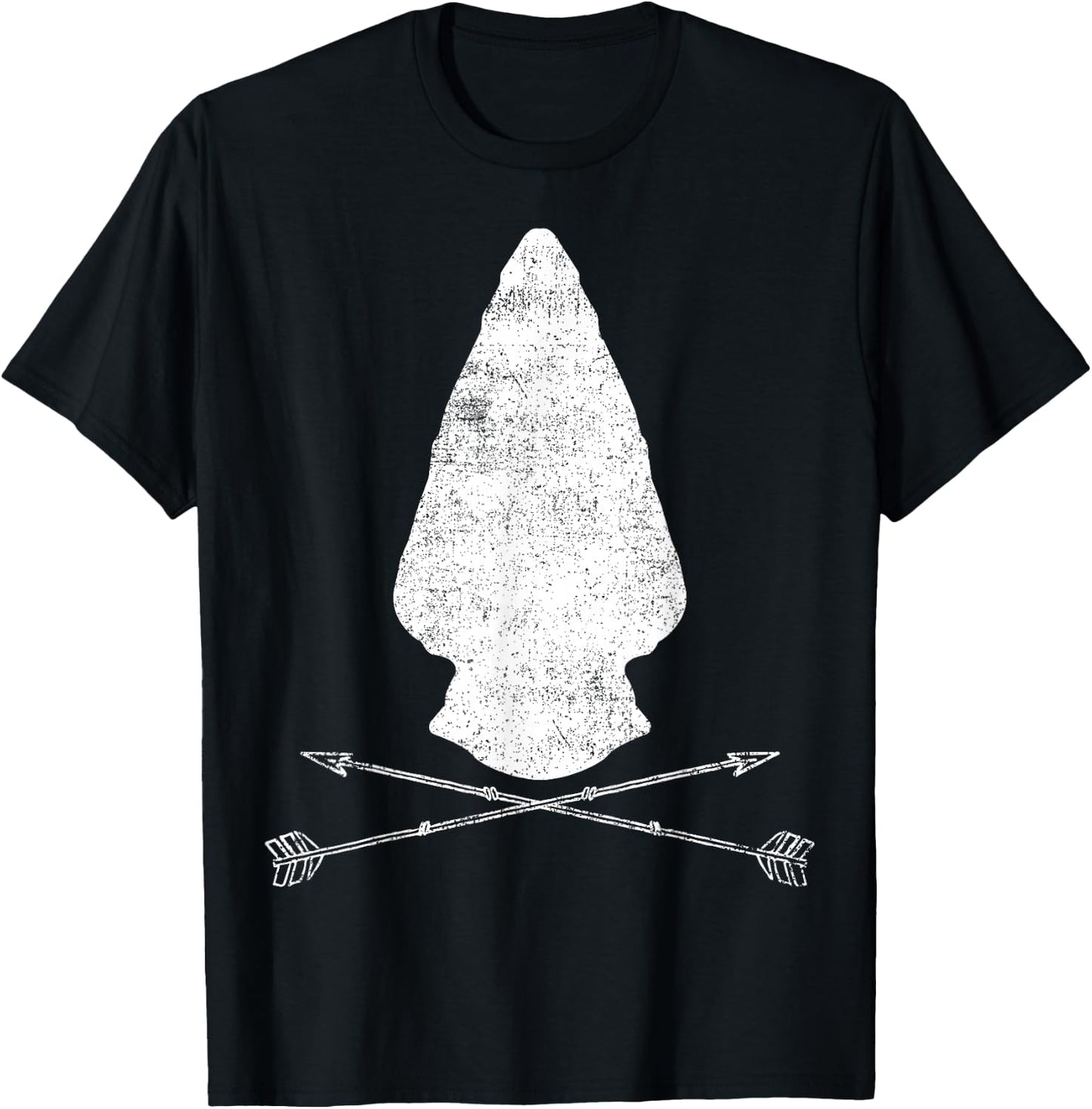 Arrowhead Artifact Arrowhead Hunter T-Shirt - T-Shirt | Black