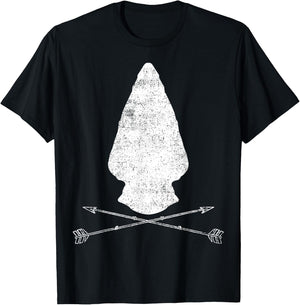 Arrowhead Artifact Arrowhead Hunter T-Shirt - T-Shirt | Black