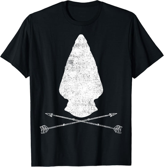 Arrowhead Artifact Arrowhead Hunter T-Shirt - T-Shirt | Black