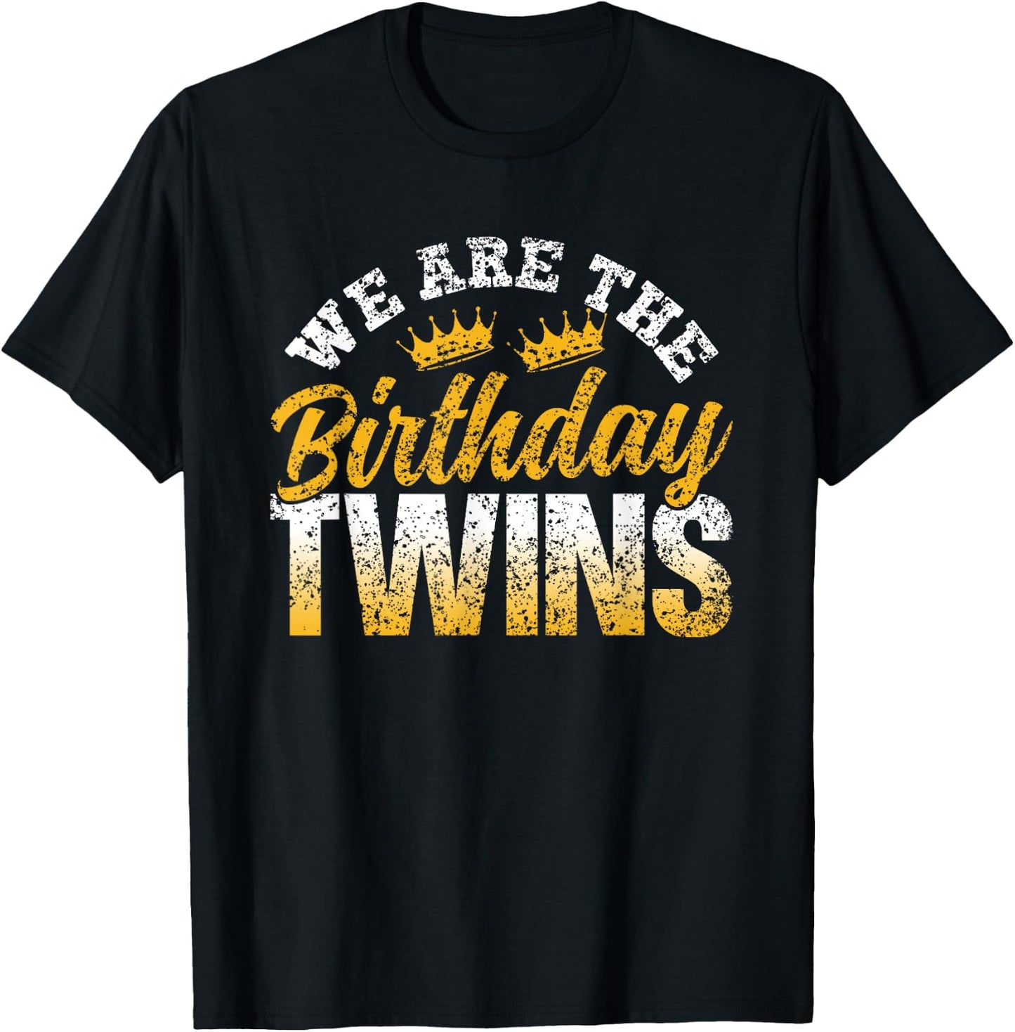 Wir Sind Die Geburtstagszwillinge Birthday Zwilling T-Shirt - T-Shirt | Black