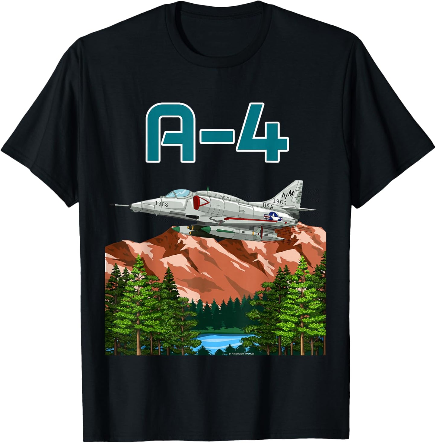Army Supersonic Jet Military Armed Forces Fighter-Bomber T-Shirt - T-Shirt | Black