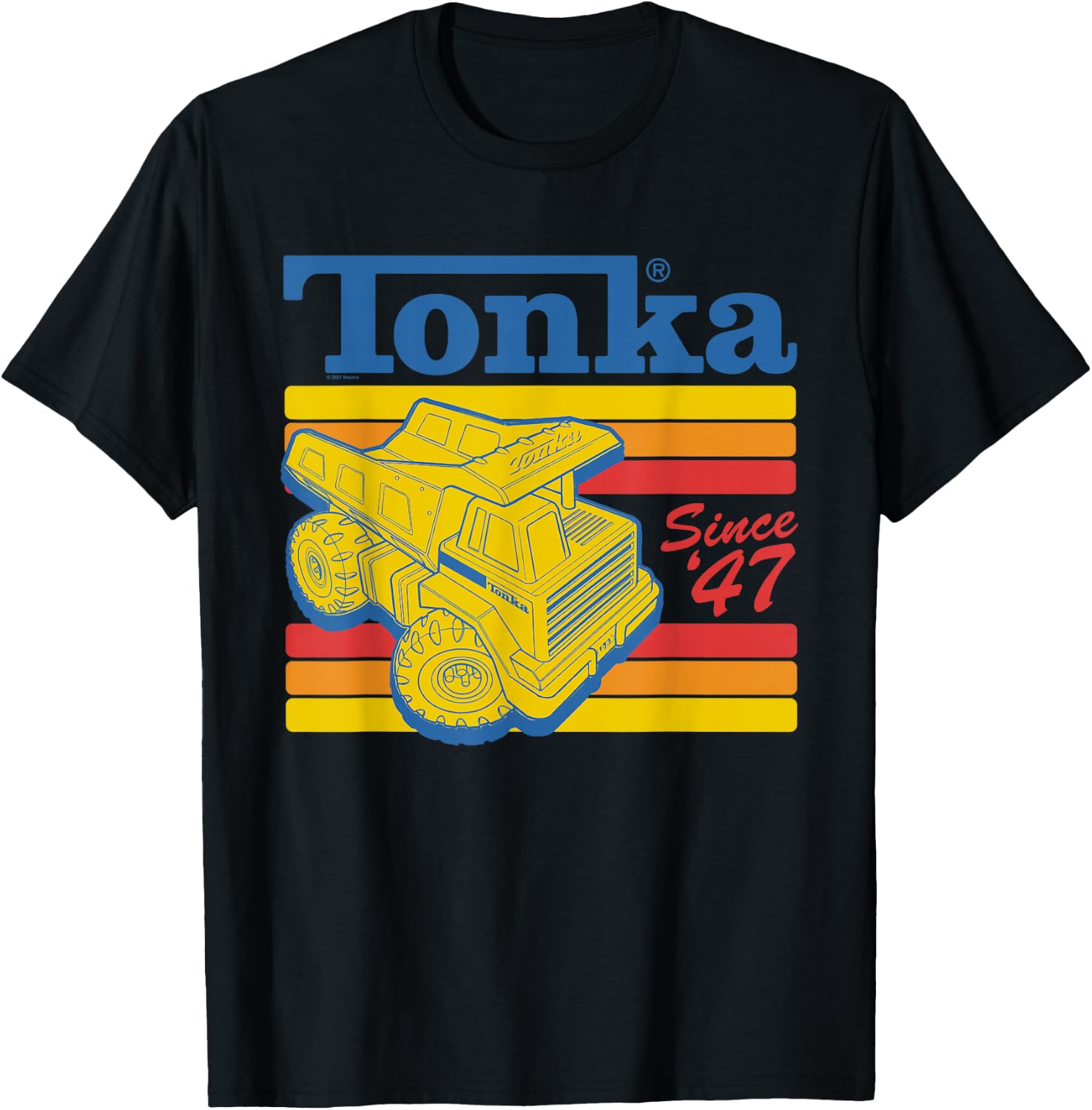Tonka Classic Dump Truck 1947 T-Shirt - T-Shirt | Black