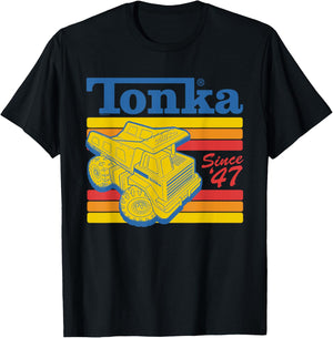 Tonka Classic Dump Truck 1947 T-Shirt - T-Shirt | Black