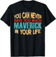 Funny Maverick Personalized First Name Joke Item T-Shirt - T-Shirt | Black