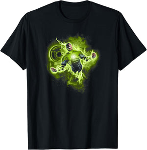 Green Lantern Lantern Nebula T-Shirt - T-Shirt | Black