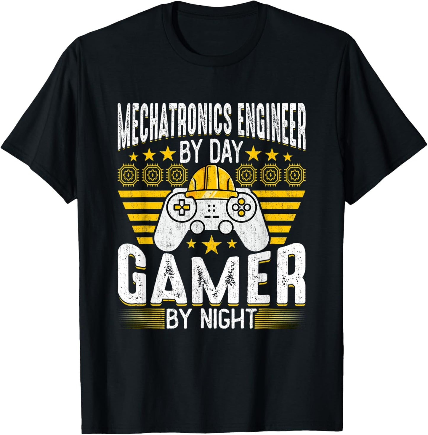 Mechatronics Engineer - Mechatronics Engineering Game Lover T-Shirt - T-Shirt | Black