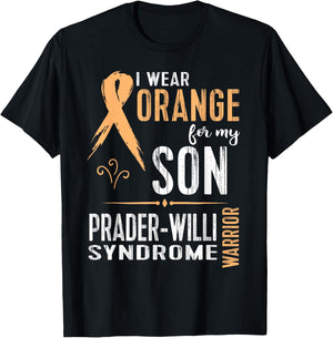 Prader-Willi Syndrome Awareness Shirt: My Son T-Shirt - T-Shirt | Black