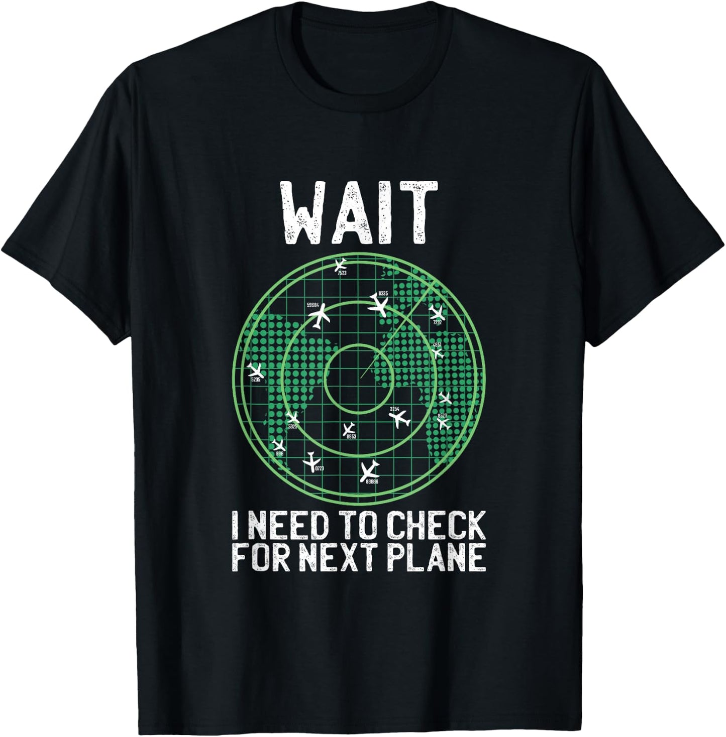 Tarpaulin spotter aeroplane pilot aviation avgeek T-Shirt - T-Shirt | Black