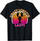 Crazy Lobster Lady - Funny Retro Lobster T-Shirt - T-Shirt | Black