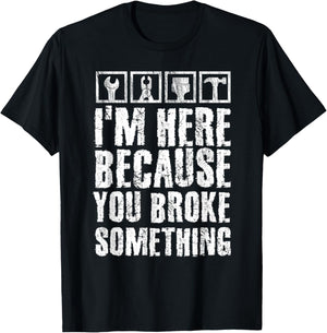 Construction Crew Funny Contractor Gift T-Shirt - T-Shirt | Black