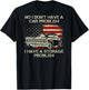 No I Don't Have a Car Problem I Have a Storage Problem Back T-Shirt - T-Shirt | Black